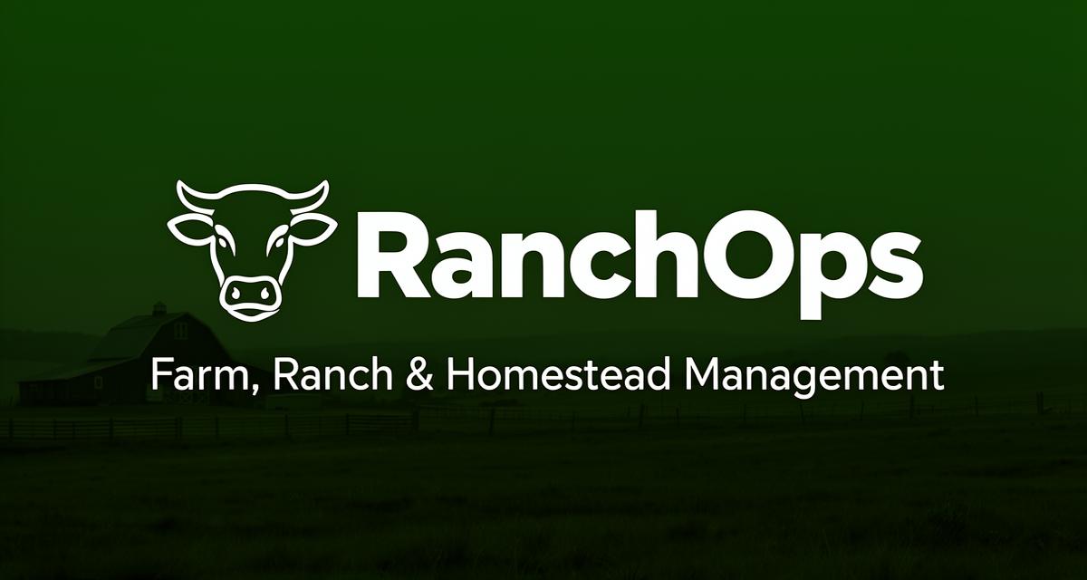 Login — RanchOps Ranch Management Software